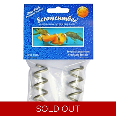 Optifish Screwcumber Twin Pack